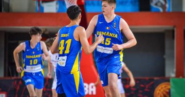 Stire din Sport : România, învinsă fără drept de apel în finala mică a EuroBasket U18, Divizia B