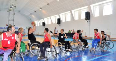 Spectacol de baschet  în scaunul cu rotile - 3