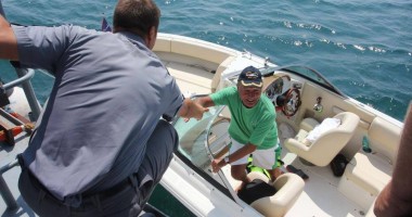 Galerie FOTO / Traian Băsescu, la bordul navei amiral a Gărzii de Coastă - 3