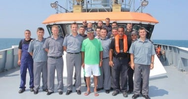 Galerie FOTO / Traian Băsescu, la bordul navei amiral a Gărzii de Coastă - 5