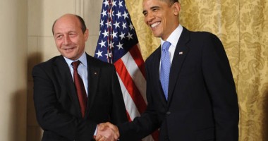 Traian Băsescu se întâlnește cu Barack Obama