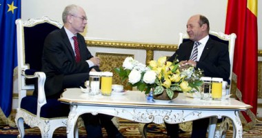 Stire din Politică-Administrație : Traian Băsescu se întâlnește, astăzi, cu Barroso, Van Rompuy și Reding