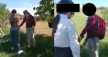 Stire din Eveniment : SCENE ȘOCANTE: Elevă lovită de un grup de colegi