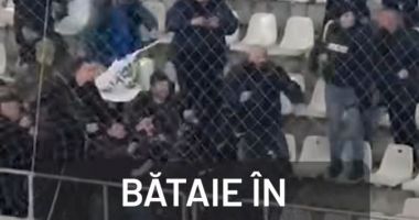 Stire din Eveniment : Bătaie între suporteri în timpul meciului Dinamo-Farul Constanța. De la ce au izbucnit violențele