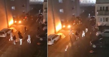 Stire din Eveniment : Bătaie cu bâtele după un meci de fotbal. Un adolescent  de 14 ani a ajuns la spital