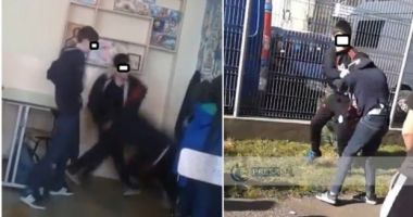 Stire din Social : Anchetă, după ce mai mulți elevi au fost filmați în timp ce băteau un coleg