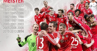 Stire din Sport Internațional : Bayern Munchen a câștigat al 24-lea titlu de campioană a Germaniei