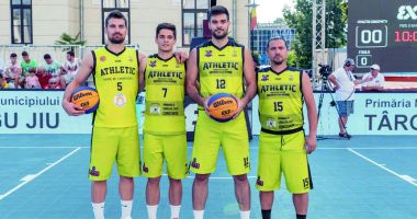 Stire din Sport : BC Athletic și CS Phoenix, locul 4 în Liga Națională de baschet 3x3