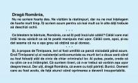Scrisoare deschisă din partea unui grup de tineri români care studiază în străinătate