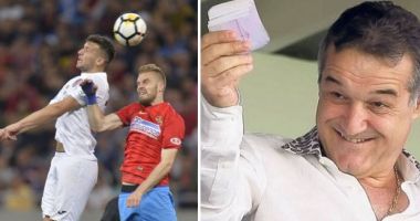 FCSB - CFR CLUJ 1-1 / Gigi Becali exultă: 