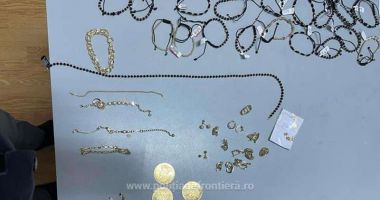 Bijuterii în valoare de peste 200.000 de lei, fără documente de provenienţă, descoperite de poliţiştii de frontieră