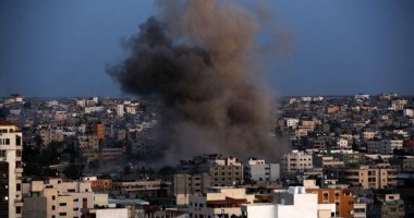 Stire din Actualitate : VIDEO: Un cartier din Gaza, distrus complet în numai o oră