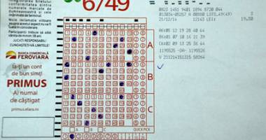 Stire din Social : Constănțeanul care a câștigat la loto  s-a prezentat  să-și ridice  marele premiu