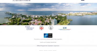 "Black Sea and Balkans Security Forum - 2017"