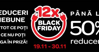 Stire din Social : 12 zile de prețuri nebune la Carrefour, de BLACK FRIDAY!