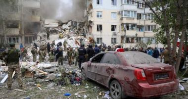 Cel puţin 7 morţi după ce fragmente dintr-o rachetă ucraineană au lovit un bloc în Belgorod