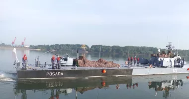 Stire din Eveniment : BLUE DANUBE 2026: Exercițiu militar pe Dunăre cu nave, scafandri și drone