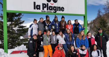 Stire din Sport : Pe podium în La Plagne! Andreea Grecu, argint la mono-bob