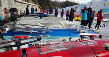 "Vitezomanele" de la St. Moritz! Cu bobul pe pârtie, la peste 130 km/h - 4