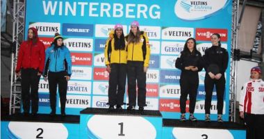 Reginele Europei! Andreea Grecu și Teodora Vlad, pe podium la Winterberg - 3