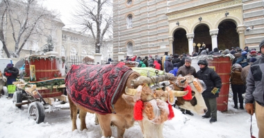Urgia Bobotezei nu i-a oprit pe creștinii constănțeni. Au luat apă sfințită direct din butoaie - 5