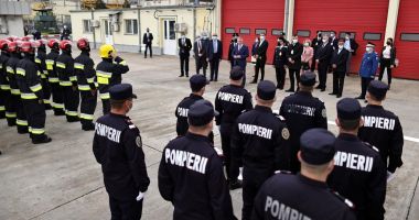 Lucian Bode a vizitat Detașamentul special de pompieri Cernavodă din incinta Centralei Nuclearoelectrice Cernavodă - 4