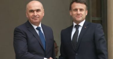 Stire din Actualitate : Președintele interimar Ilie Bolojan, primit de Emmanuel Macron la Palatul Elysee