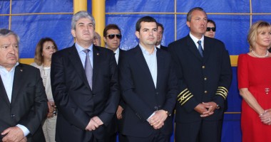 Premierul Victor Ponta și doi miniștri  au dat strălucire botezului navei "Histria Ambra" - 6