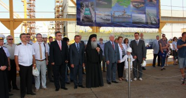 Cea mai mare macara plutitoare de la Marea Neagră a fost construită la SNC / Galerie foto - 9
