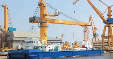 Cea mai mare macara plutitoare de la Marea Neagră a fost construită la SNC / Galerie foto - 2