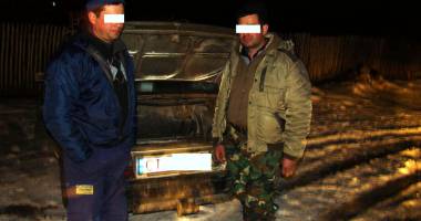 Braconieri prinși  de polițiști - 4