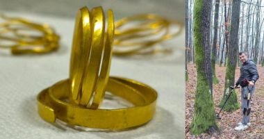 Stire din Actualitate : Comoară tracică găsită din întâmplare la rădăcina unui copac
