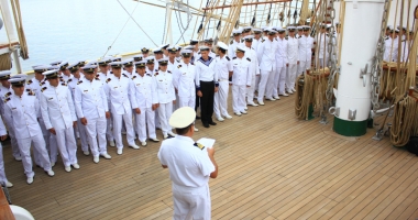 Bricul "Mircea", aventuri la Marea Nordului. 46 de cadeți germani, în premieră la bord - 2