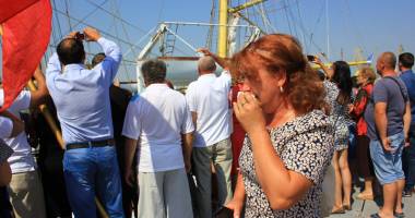 Bricul "Mircea", toate pânzele sus! Tinerii cadeți iau marea în piept pentru prima dată - 7