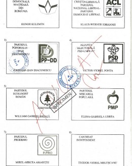 Buletinul de vot pentru alegerile prezidențiale, aprobat de BEC - 2
