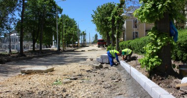 Galerie foto. Bulevardul Regina Elisabeta, reabilitat odată cu faleza de la Cazino - 4