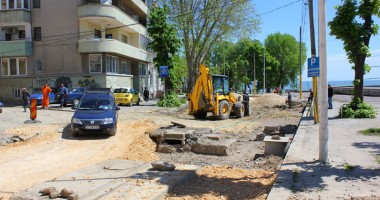 Galerie foto. Bulevardul Regina Elisabeta, reabilitat odată cu faleza de la Cazino - 8