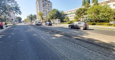 GALERIE FOTO / Continuă lucrările de reabilitare a carosabilului pe bulevardul Tomis - 4