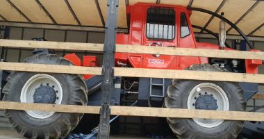 Bulgar prins cu un tractor furat, la intrarea în România - 2