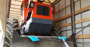 Bulgar prins cu un tractor furat, la intrarea în România - 3