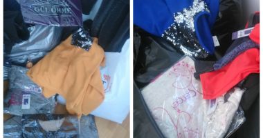 Mărfuri confiscate de polițiștii de frontieră