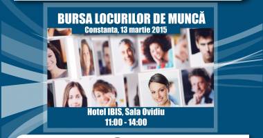 Peste 350 de posturi oferite la Bursa locurilor de muncă la Constanța