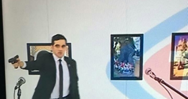 GALERIE FOTO / UPDATE. Ambasadorul rus la Ankara a murit în urma rănilor suferite în atacul armat - 3