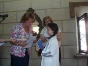 Elevul Doru Ciutacu a fost premiat de Principesa Margareta