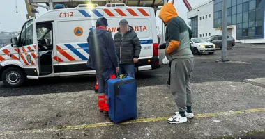 Stire din Eveniment : ”SAR ARTEMIS” în misiune Medevac. Un marinar de pe nava "Malburg", cu probleme de sănătate