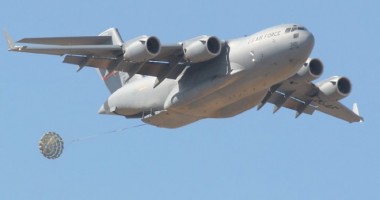 Stire din Eveniment : Un avion militar american a aterizat de urgență pe aeroportul "Mihail Kogălniceanu"