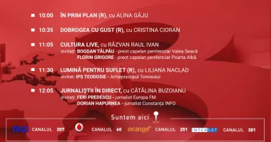 Stire din Actualitate : Programul zilei de duminică, 21 decembrie, la Antena 3 Constanța