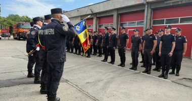 Zi de sărbătoare cu avansări în grad și depunere de jurăminte, la ISU „Dobrogea” - 5