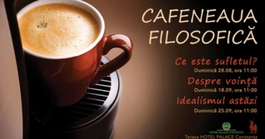 Stire din Cultură-Educație : Reîncepe CAFENEAUA FILOSOFICĂ!