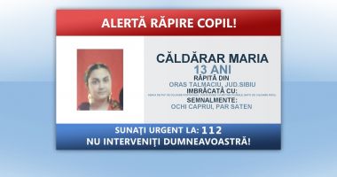 Stire din Eveniment : POLIŢIA ROMÂNĂ ESTE ÎN ALERTĂ! O fată de 13 ani a fost răpită din curtea casei!